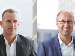 David Hertig, Gründungspartner der Globalance Bank und Leiter Anlagen, sowie Thomas Pfyl, Leiter Investment Selection der Globalance Bank. (Bild: ZVG)