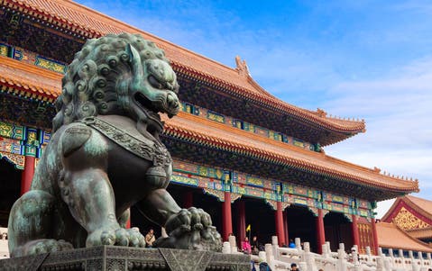 China als Zentrum der Zivilisation: Kaiserpalast in der Verbotenen Stadt.