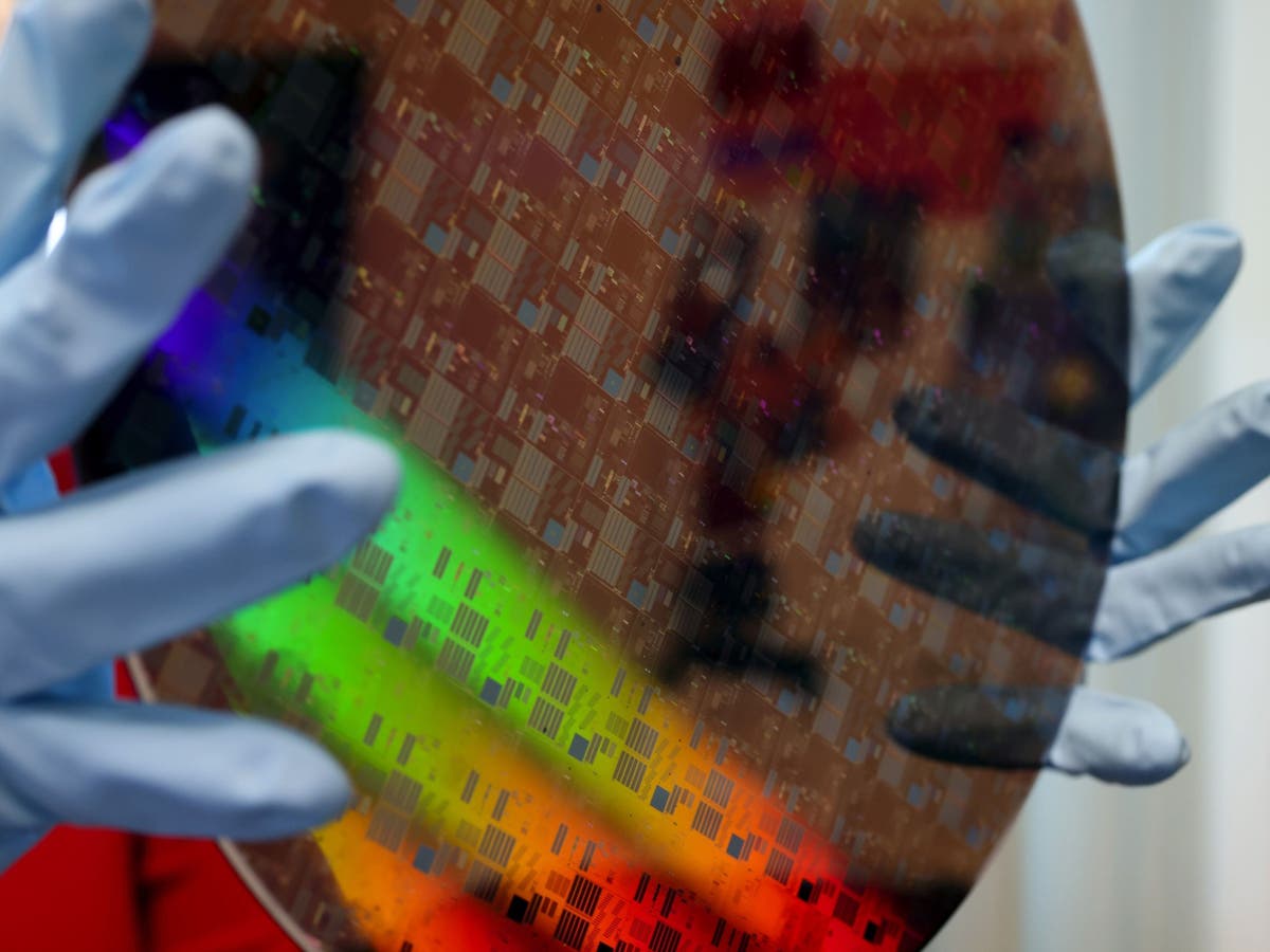 Der Chip-Zyklus dreht nach oben