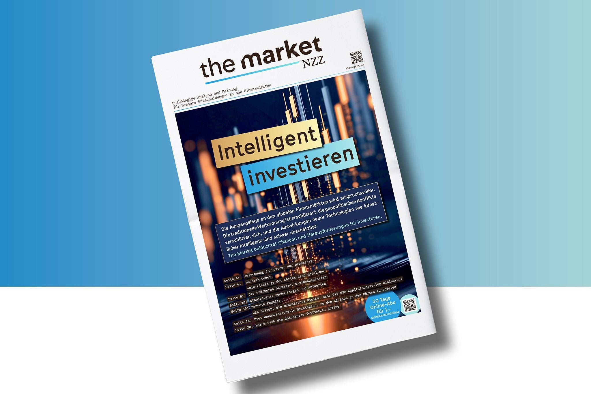 Investir intelligemment – L’édition spéciale imprimée par le marché