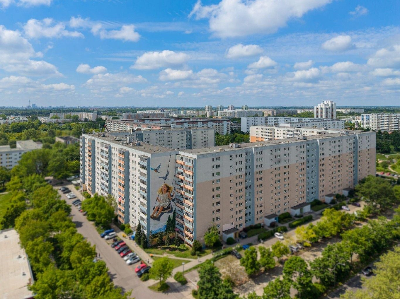 Wohnanlage von Vonovia in Berlin-Hohenschönhausen